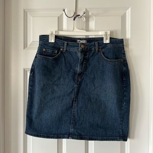Dickies denim skirt